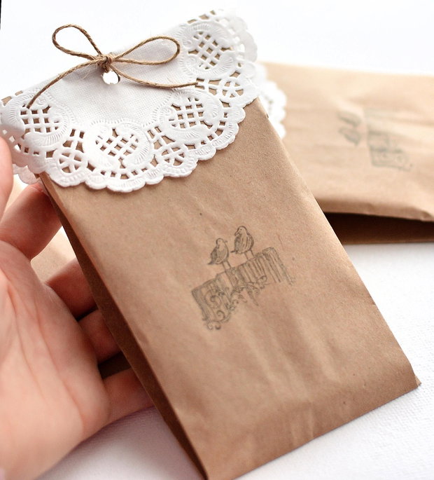 10 buc plicuri decorative pentru cadouri
