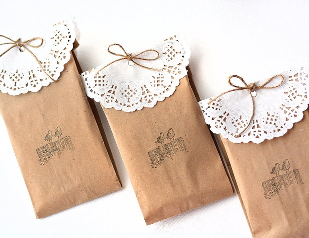 10 buc plicuri decorative pentru cadouri