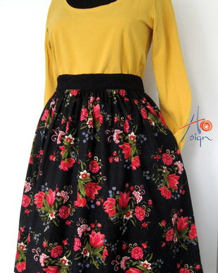 Black&amp;flower garden