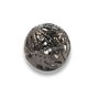 Margele filigran, negre, 16 mm