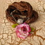 Blue Queen Rose - Colier la baza gatului