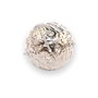 Margele filigran, argintii, 8 mm