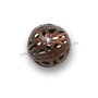 Margele filigran, bronz, 12 mm