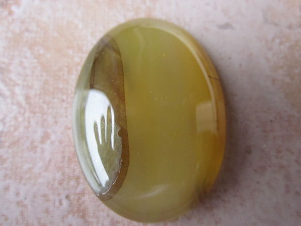 Cabochon agata aprox 29x39 mm