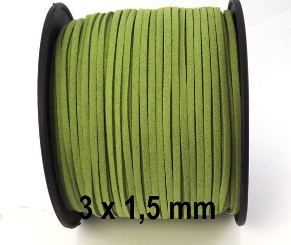 Faux SUEDE, 3 x 1,5 mm, SS038