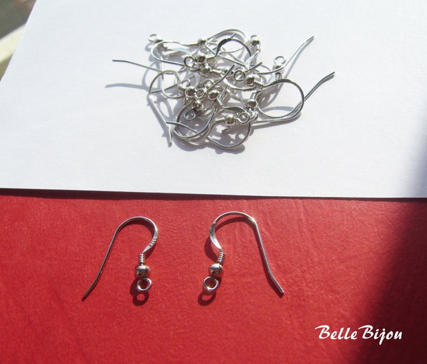 Tortite din argint 925 rodiat aprox 18x15 mm