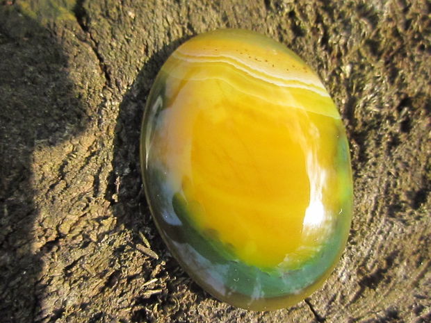 Cabochon agata aprox 29x39 mm