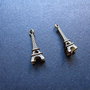 PANDANTIV BRONZ - TURN - 21 x 7,5 mm