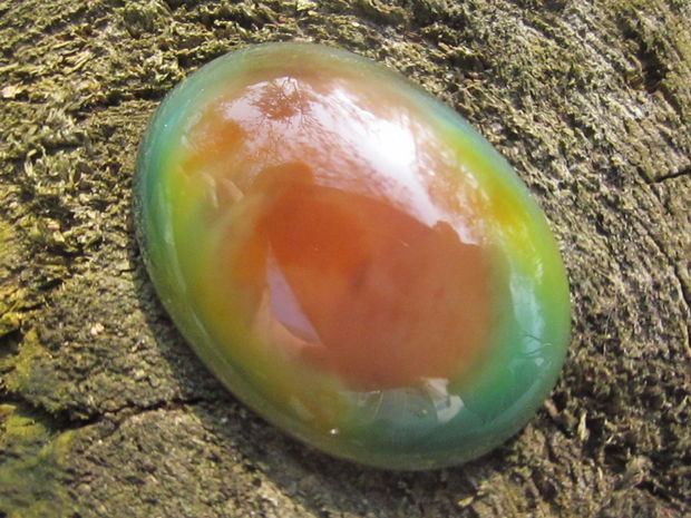 Cabochon agata aprox 29x39 mm