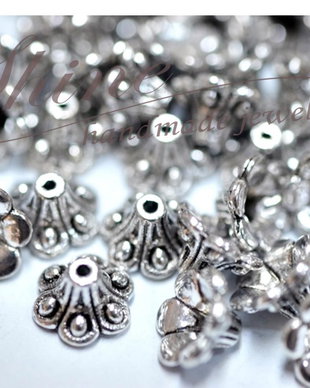 Capac margea floare, 10x6mm