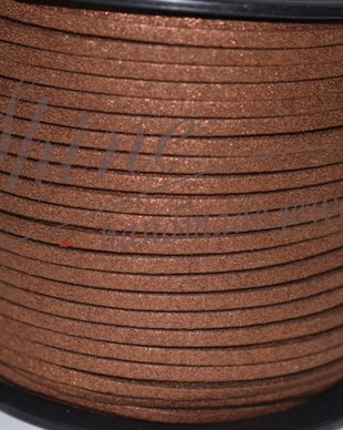 Snur Suede, Glitter Sienna