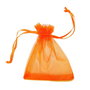 Saculet din organza, 10x12 cm, portocaliu