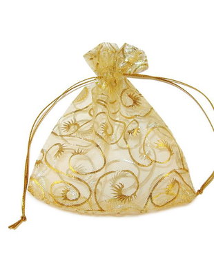 Saculeti din organza, 10x12 cm