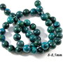 4651 - (10 buc) Chrysocolla de sinteza, sfere 8-8.5mm