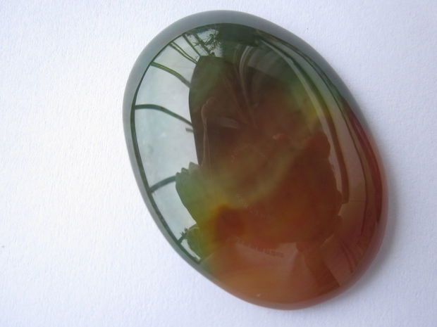 Cabochon agata aprox 29x39 mm