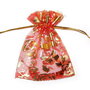 Saculet din organza, 7x9 cm, rosu