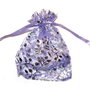 Saculet din organza, 7x9 cm, mov