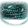 10buc cristal perlat verde smarald PAD3068