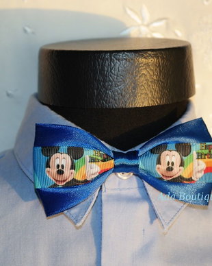 Mini papion Mickey Mouse albastru