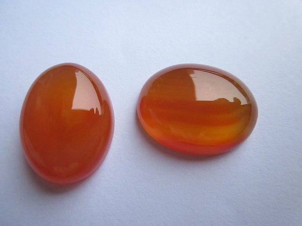 Cabochon agate aprox 20x15 mm (2 buc)