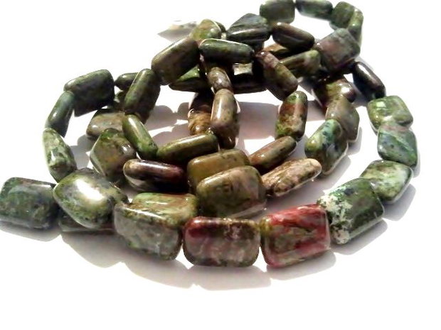 1b rainforest jasper ,dreptunghi 14x10mm PAD3078