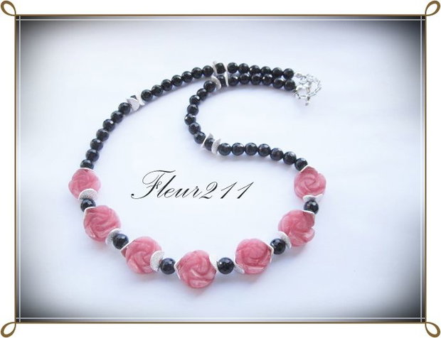 SET-ONIX NEGRU SI JAD ROZ-RETINUT