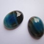 Cabochon agate aprox 20x15 mm (2 buc)