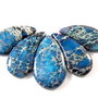 4716 - SET, baza colier, pandantiv, variscite