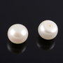 PE612 Perle de cultura cabchon partial gaurit 11mm (2buc)