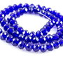ST1063 Rondele de cristal albastru inchis, fatetat, 10x7.5mm