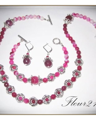 SET- AGATE FATETATE FUCSIA- 2