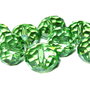 Cristale din sticla, 6x4 mm, crisolit