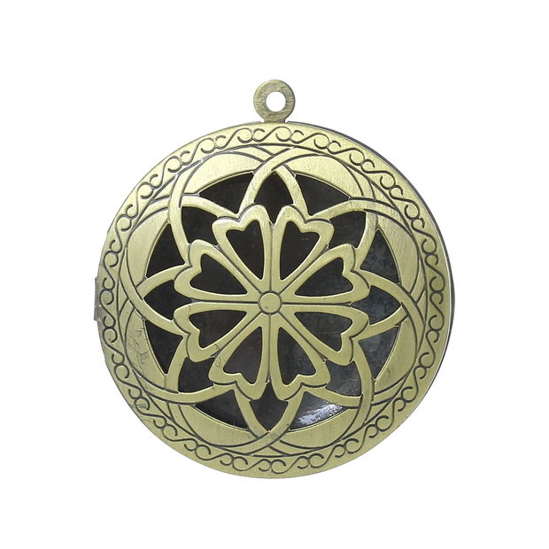 1b pandantiv locket box bronz 36x32mm BZLAK 08