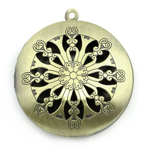 1b pandantiv locket box bronz 36x33mm BZLAK 09
