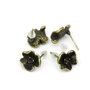 2b tortite cercei bronz , flori 14x13mm BZLAK 12
