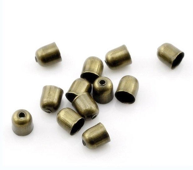 2b capac / capat snur bronz 11x10mm BZLAK 015
