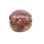 Margele de lampa, plate, 12 mm, fumurii