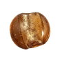 Margele de lampa, foil, 12 mm, maro
