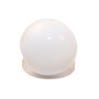 Margele de lampa, 16 mm, albe