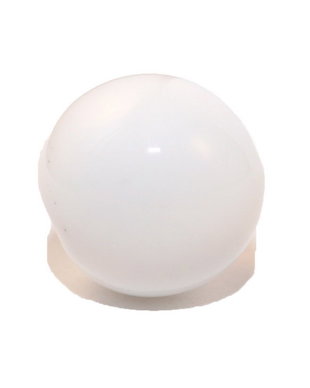 Margele de lampa, 16 mm, albe