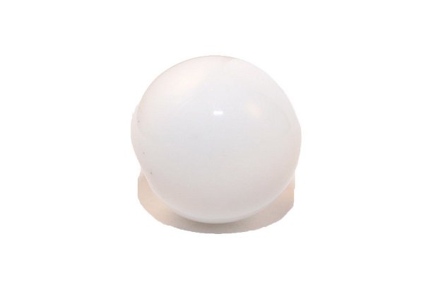 Margele de lampa, 16 mm, albe
