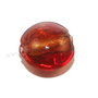 Margele de lampa, foil, 12 mm, maro roscat