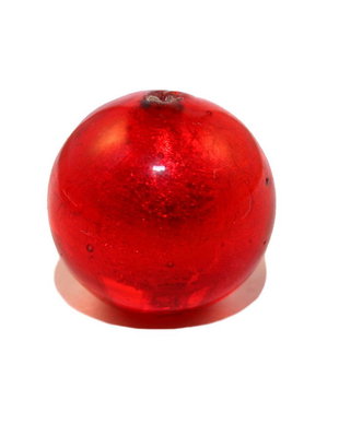 Margele de lampa, 16 mm, rosii