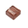 Margele de lampa, 12x12 mm, fumuriu