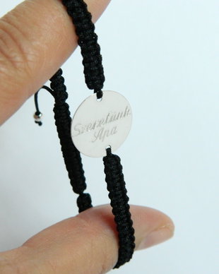 Bratara personalizata - banut/charm Szeretunk Apa