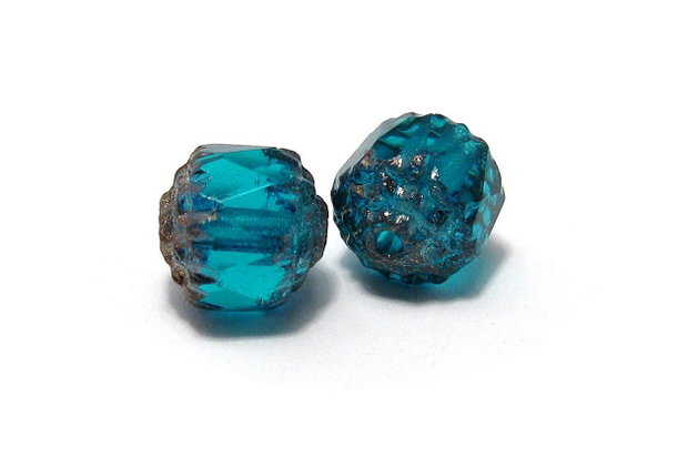 Margele Cathedral, 8 mm, blue zirconiu