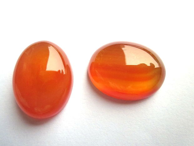 Cabochon agate aprox 20x15mm (2 buc)