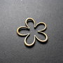 PANDANTIV - LINK BRONZ FLOARE - 34 MM