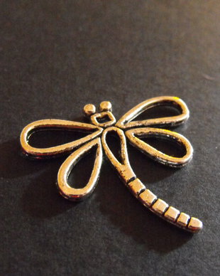 PANDANTIV - LINK LIBELULA - 31 X 30 MM