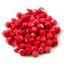 4806 - 20buc Cristale sticla fatetata rosu 9x8mm